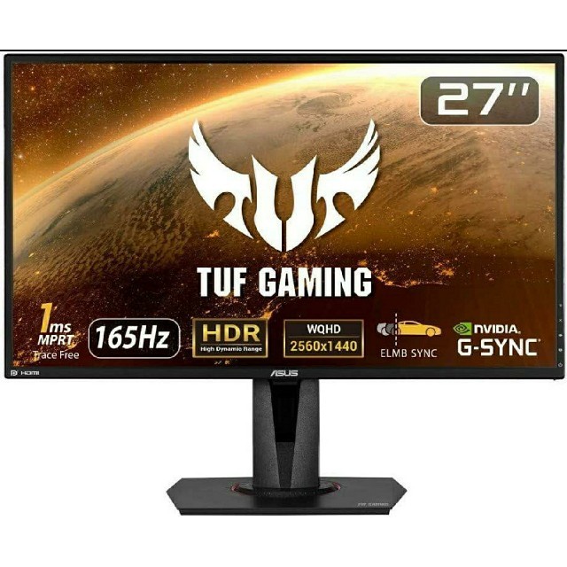 ASUS TUF VG27AQ ゲーミングモニター 上品 noxcapital.de