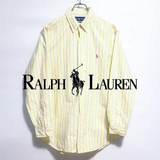 ラルフローレン(Ralph Lauren)の90s ラルフローレン ストライプボタンダウンシャツ【#028】(シャツ)
