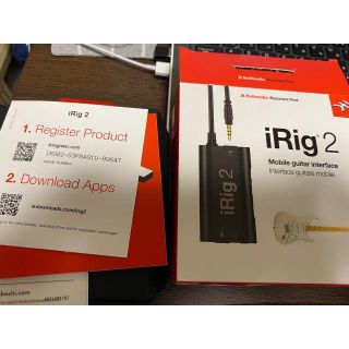 IK Multimedia iRig2 美品 正規輸入品 おまけつき(オーディオインターフェイス)