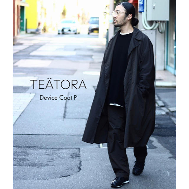 20SS TEATORA テアトラ Device coat 黒 3 comoli