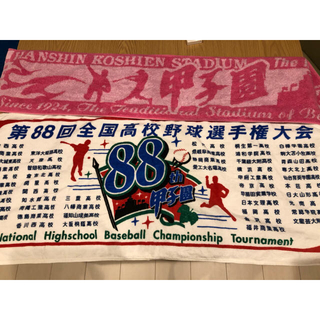 第88回全国高校野球選手権大会 タオル 2枚セット(記念品/関連グッズ)