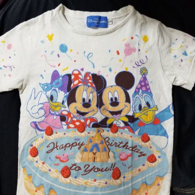 Disney(ディズニー)のディズニー⭐誕生日シャツ キッズ/ベビー/マタニティのキッズ服女の子用(90cm~)(Tシャツ/カットソー)の商品写真