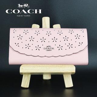 コーチ(COACH)のCOACH コーチ 長財布 レディース 花柄 パフォーテッド F39997(財布)