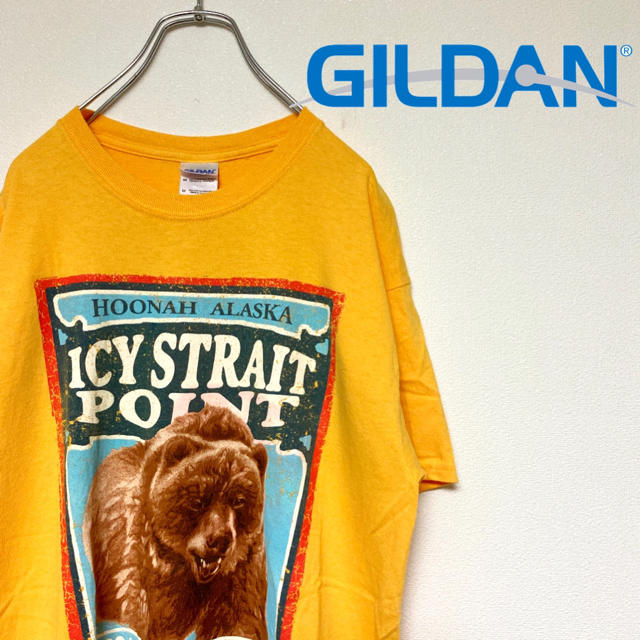 GILDAN(ギルタン)のGILDAN HOONAH ALASKA プリントTシャツ メンズのトップス(Tシャツ/カットソー(半袖/袖なし))の商品写真