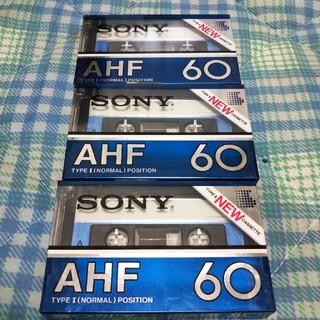 sony AHF60 カセットテープ 3本セット(その他)