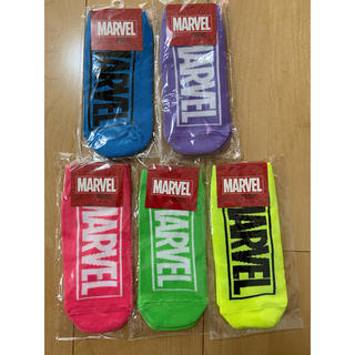 マーベル(MARVEL)の新品未使用❣️マーベル靴下　5足セット(ソックス)