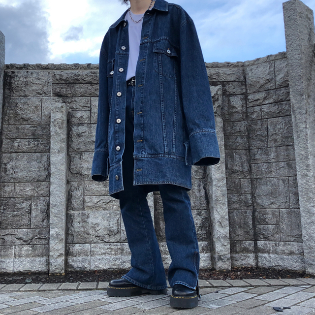 COMME des GARCONS(コムデギャルソン)のMATTHEW ADAMS DOLAN デニムジャケット メンズのジャケット/アウター(Gジャン/デニムジャケット)の商品写真