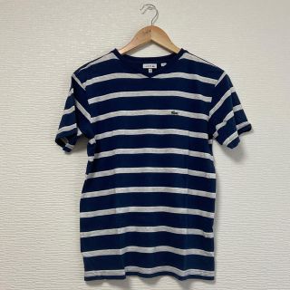 ラコステ(LACOSTE)のラコステ　ボーダーTシャツ　メンズサイズ(Tシャツ/カットソー(半袖/袖なし))