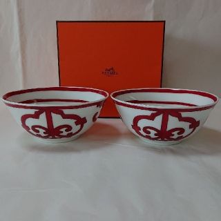 HERMES お茶碗　新品未使用　箱付き！