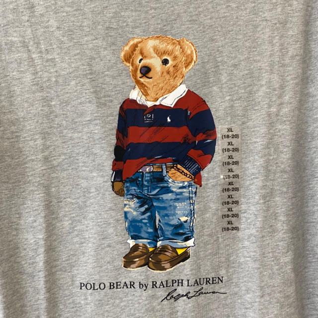 POLO RALPH LAUREN(ポロラルフローレン)の[新品/未使用]ポロベアー　Tシャツ　キッズ　ボーイ　XL キッズ/ベビー/マタニティのキッズ服男の子用(90cm~)(Tシャツ/カットソー)の商品写真