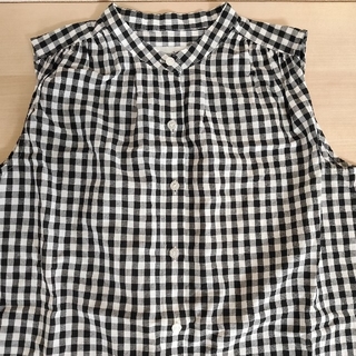 ルミノア(Le Minor)のVent d ouestのノースリーブシャツ(シャツ/ブラウス(半袖/袖なし))