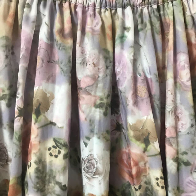 axes femme(アクシーズファム)のhana様専用！！ぼかし花柄ロングスカート　ピンク レディースのスカート(ロングスカート)の商品写真