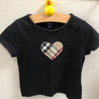 バーバリー(BURBERRY)のバーバリーロンドン⭐️サイズ100   Tシャツ　ハート(Tシャツ/カットソー)