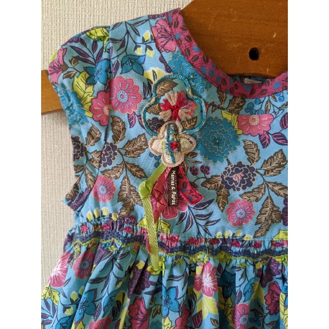 koko様専用3点おまとめMamas&Papas ワンピース12-18m キッズ/ベビー/マタニティのキッズ服女の子用(90cm~)(ワンピース)の商品写真