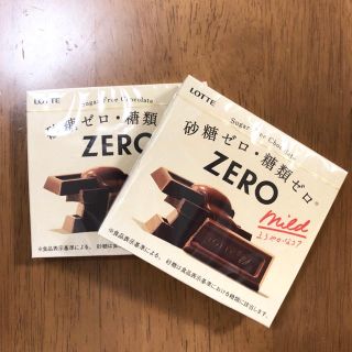 LOTTE ZERO チョコレート 2箱(菓子/デザート)