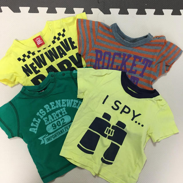 BABYDOLL(ベビードール)の半袖Tシャツ　4枚セット　☺︎ 80 Gap  Baby doll他 キッズ/ベビー/マタニティのベビー服(~85cm)(Ｔシャツ)の商品写真