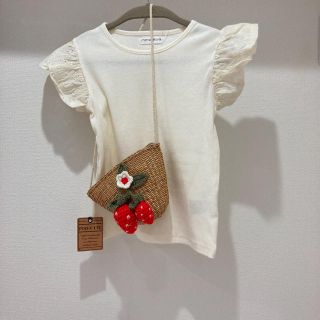 プティマイン(petit main)のにこ様　専用　mamaraku白トップス(Tシャツ/カットソー)