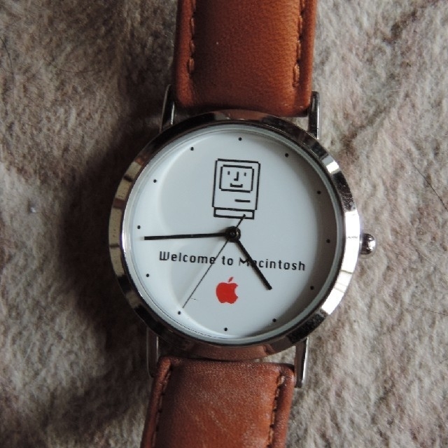 Apple社製 腕時計Wellcome To Macintosh ビンテージ物 メンズの時計(腕時計(アナログ))の商品写真