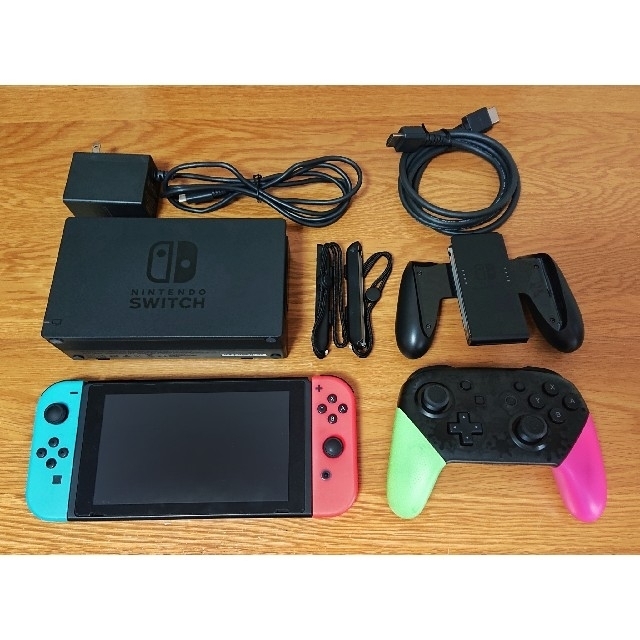 Nintendo Switch 本体一式()セット ＋ プロコントローラー - www ...