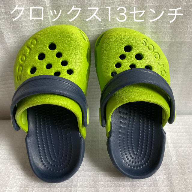 crocs(クロックス)のクロックス13センチ キッズ/ベビー/マタニティのベビー靴/シューズ(~14cm)(サンダル)の商品写真