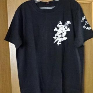 エドハーディー(Ed Hardy)の国内正規品　エドハーディ　Ｔシャツ　黒　Ｌ　新品(Tシャツ/カットソー(半袖/袖なし))