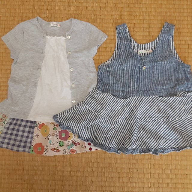 KP(ニットプランナー)のkp ニットプランナーワンピース２枚セット100センチ キッズ/ベビー/マタニティのキッズ服女の子用(90cm~)(ワンピース)の商品写真