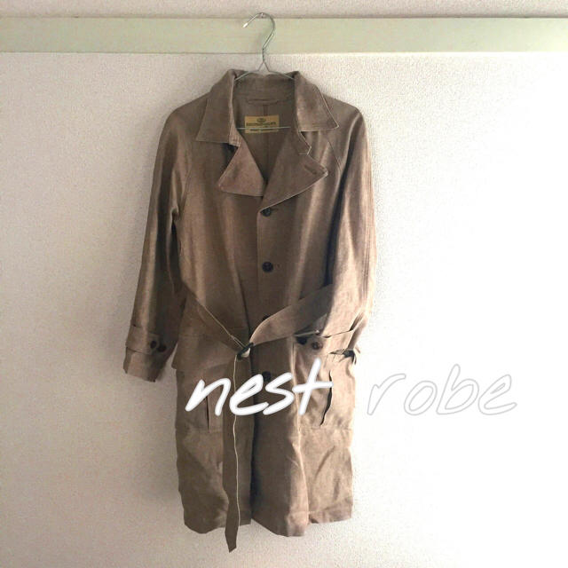 nest robe◎リネンシングルコート