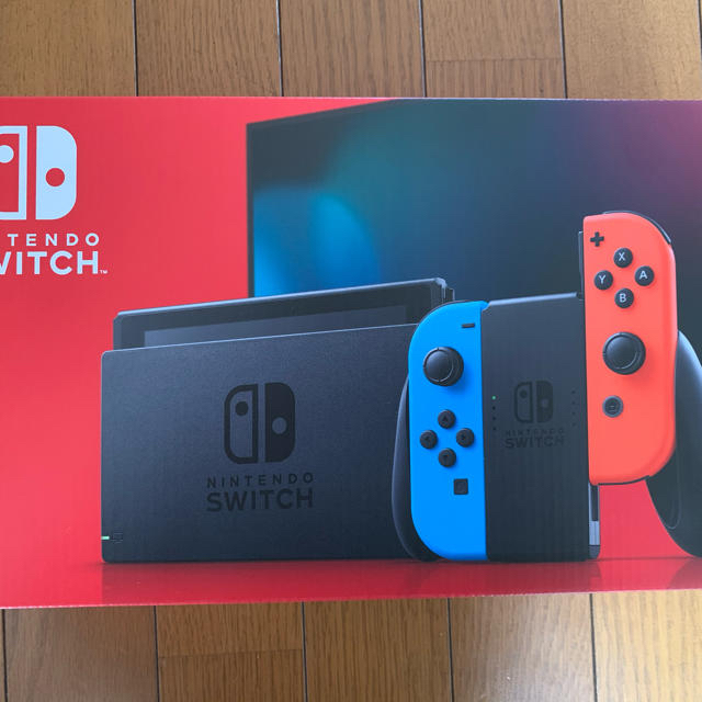 ライト新品未開封★Switch 任天堂スイッチ 本体 ネオンブルー ニンテンドウ