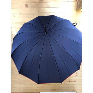 エドウィン(EDWIN)のEDWIN エドウィン　日本製　晴雨兼用傘　ネイビー　レッド(傘)