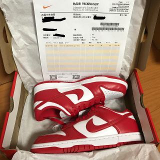 ナイキ(NIKE)のNIKE DUNK LOW SP “UNIVERSITY RED” (スニーカー)