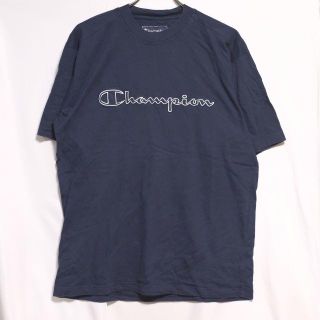 チャンピオン(Champion)の【ユーロ古着】CHAMPION チャンピオン 刺繍ビッグロゴ 激レア半袖シャツ(Tシャツ/カットソー(半袖/袖なし))