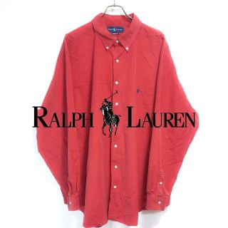 ラルフローレン(Ralph Lauren)の【USA古着】ラルフローレン ポロ 定番 ビジネス シャツ ビッグサイズ(シャツ)