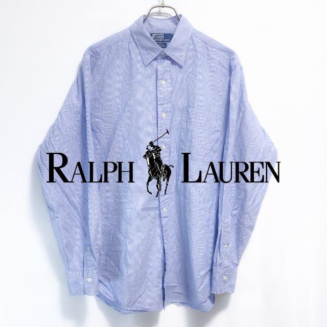 【USA】ラルフローレン ポロ 90s 定番 ワイシャツ チェック