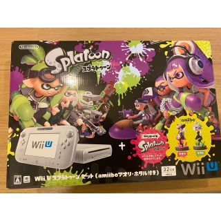 ウィーユー(Wii U)の"美品" スプラトゥーンセット WiiU 限定(家庭用ゲーム機本体)