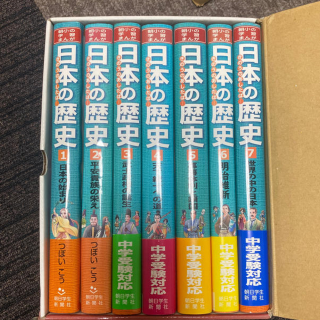 朝日新聞出版(アサヒシンブンシュッパン)の日本の歴史（全７巻セット） きのうのあしたは・・・ エンタメ/ホビーの本(絵本/児童書)の商品写真