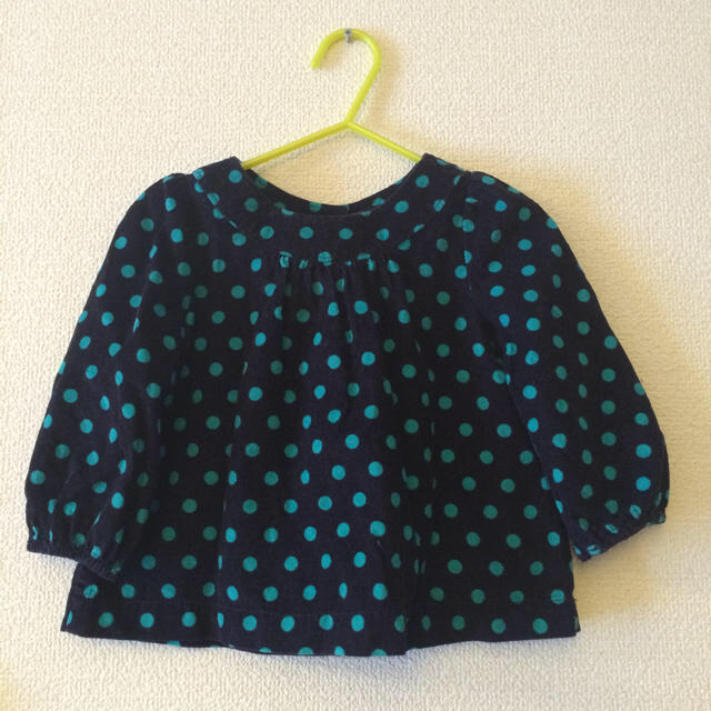 babyGAP(ベビーギャップ)の☆★GAP♡コーデュロイドットチュニック キッズ/ベビー/マタニティのベビー服(~85cm)(シャツ/カットソー)の商品写真