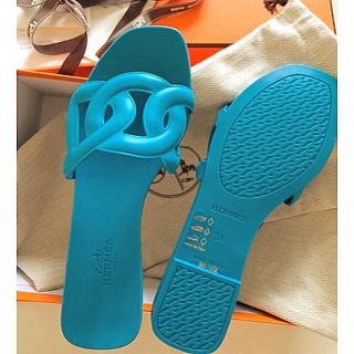 Hermes - 新品 エルメス アロハ サンダル 34の通販|ラクマ