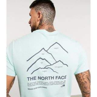 ザノースフェイス(THE NORTH FACE)の【Mサイズ】新品タグ付き ノースフェイス ピークスTシャツ グリーン(Tシャツ/カットソー(半袖/袖なし))