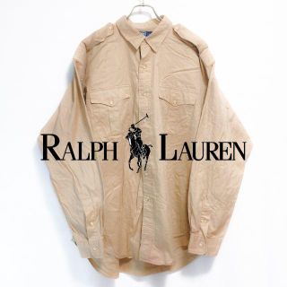 ポロラルフローレン(POLO RALPH LAUREN)の【USA古着】定番人気ラルフローレンワークボタンダウン シャツ(シャツ)