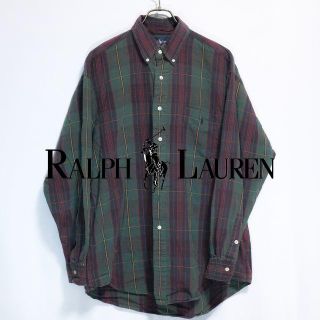 ラルフローレン(Ralph Lauren)の【USA古着】定番人気ラルフローレンレトロチェックシャツ(シャツ)