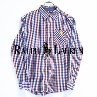 ラルフローレン(Ralph Lauren)の【USA古着】定番人気ラルフローレンチェックイタリアンシャツ(シャツ)