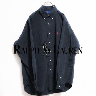 ラルフローレン(Ralph Lauren)の【USA古着】定番人気ラルフローレン ボタンダウン 刺繍ワンポイント シャツ(シャツ)