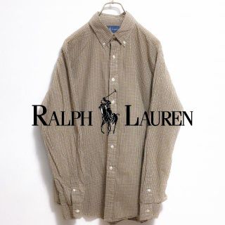 ラルフローレン(Ralph Lauren)の【USA古着】定番人気ラルフローレン ボタンダウン レトロチェックシャツ(シャツ)