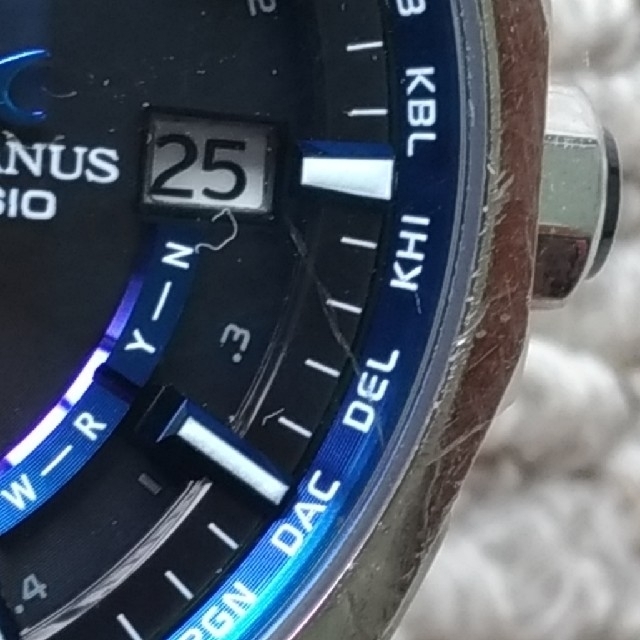 CASIO OCEANUS Manta OCW-S3000チタン製 電池ソーラー