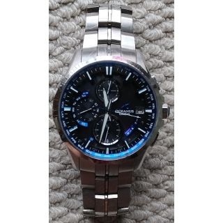 カシオ(CASIO)のCASIO OCEANUS Manta OCW-S3000チタン製 電池ソーラー(腕時計(アナログ))