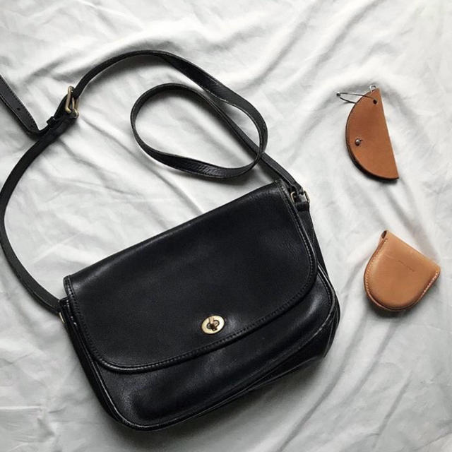 COACH - USA製 OLD COACH オールドコーチ本革レザー バッグ