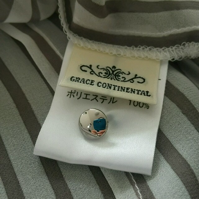 GRACE CONTINENTAL(グレースコンチネンタル)のグレースコンチネンタル シフォンブラウス レディースのトップス(シャツ/ブラウス(半袖/袖なし))の商品写真