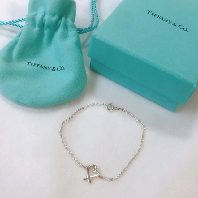 TIFFANY ティファニー ラビングハート ブレスレット   通販