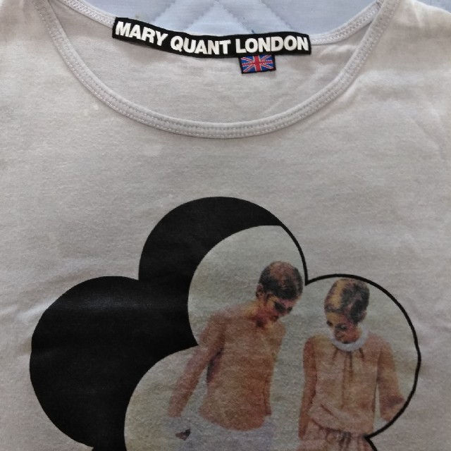 MARY QUANT(マリークワント)のMARY QUANT Tシャツ 墨染 綿100%  レディースのトップス(Tシャツ(半袖/袖なし))の商品写真