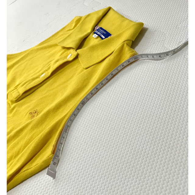 BURBERRY BLUE LABEL(バーバリーブルーレーベル)のバーバリーブルーレーベル　ノースリーブ ポロシャツ レディース レディースのトップス(ポロシャツ)の商品写真